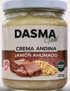 CREMA ANDINA - JAMÓN AHUMADO 200 G