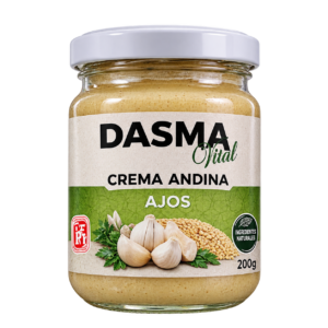 Crema andina - Ajos 200 g.