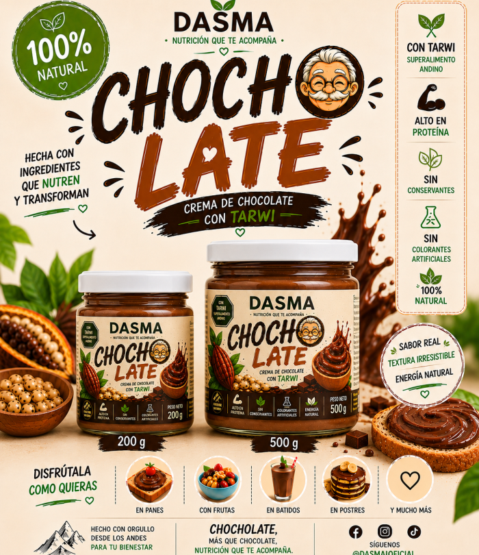 CHOCHO LATE 200 G Y 500 G
